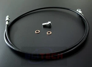 Stainless Clutch Line Fit Honda Civic 92-00 Acura Integra 94-01 CIVIC B/D Series - Picture 1 of 4