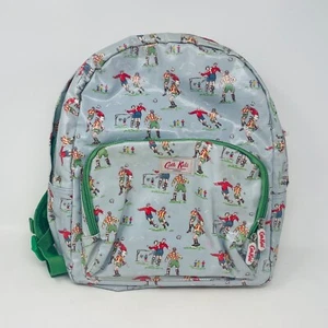 Cath Kids Kidston Backpack Soccer Football Players Field London Blue Sports - Picture 1 of 23