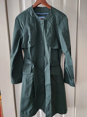 BEAUTIFUL Emerald Green Women's Simply Vera Wang Long Sleeve Jacket- Size M - Image 1 of 4