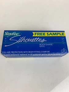 Vintage Stayfree Silhouettes Maxi Pads Promo Sample Box Feminine - New Old Stock - Picture 1 of 2
