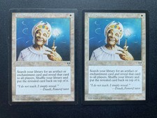MTG Enlightened Tutor (x2) Lot - Mirage - Magic the Gathering