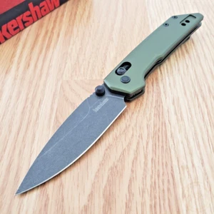 Kershaw Mini Iridium Folding Knife 3" D2 Carbon Tool Steel Blade Aluminum Handle - Picture 1 of 12