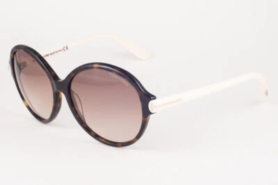 Gafas de sol Tom Ford MILENA 343 56F Habana marfil/marrón degradado TF343 56F 59 mm Foto 1 de 3