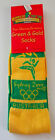 New 2000 Sydney Summer Olympics Opening Ceremonies Green & Gold Socks
