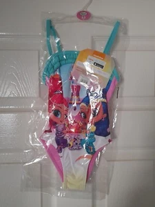 girls swimming costume shimmer & shine size 2-3 years new with tags - Picture 1 of 4