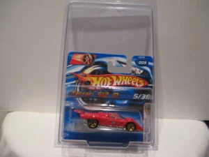 HOT WHEELS 1:64 2006 FIRST EDITION BASIC SHORT CARD FERRARI 512M  (RED) - Picture 1 of 1