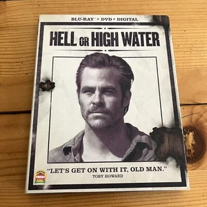 Hell Or High Water Blu-Ray + Dvd + Digital Rare WALMART Exclusive Slipcover - Picture 1 of 5