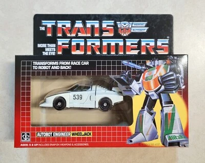 TRANSFORMERS G1 AUTOBOT WHEELJACK MISB US SELLER RARE! CAR TOY ROBOT - Image 1 of 3