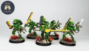 Warhammer 40k - Aeldari - Eldar - 5 Striking Scorpions - Metal - Picture 1 of 7