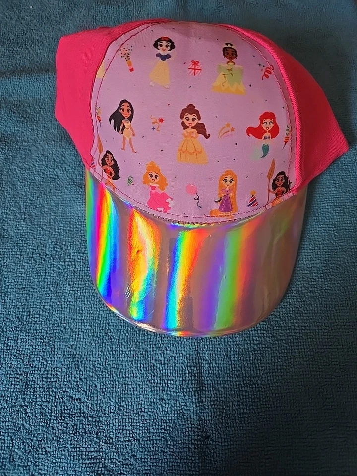 Disney 100 Niña Gorra 9 Princesa Regalo Fuegos Artificiales Fiesta Sombrero Globo Iridiscente Foto 1 de 1