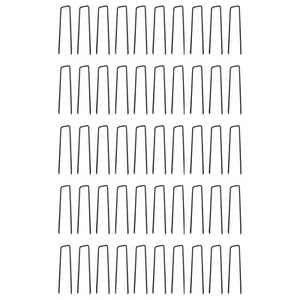 (50) Lawn Staples For Underground Dog Fencing Sod Landscape Fabric Landscaping - Picture 1 of 5