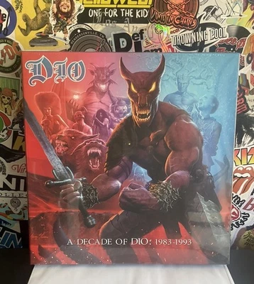 DIO A Decade Of Dio 1983-1993 NEW 6LP SPLATTER VINYL BOX SET W/7”/1000 - Image 1 of 4