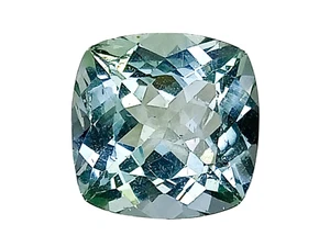 3.18cts Blue natural apatite Cushion shape cut loose gemstones "see video" - Picture 1 of 3