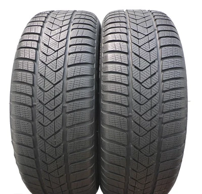 2  PIRELLI 225/45 R19 96V XL Winter SottoZero 3 RUN FLAT Winterreifen 2018 6.5mm - Bild 1 von 4