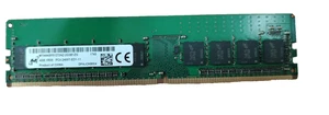 Micron 4GB 1Rx8 DDR4 PC4-2400T ECC RDIMM Server RAM MTA9ASF51272AZ-2G3B1 - Picture 1 of 2