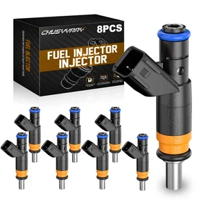 SET of 8 BRAND NEW Injectors For 2005-13 Chry/Dodge/Jeep 5.7 & 6.1 L, 05037479AA - Foto 1 di 12