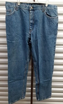 Men's Members Mark Relaxed Fit Medium Wash Blue Jeans Size 40x32 - Image 1 of 4