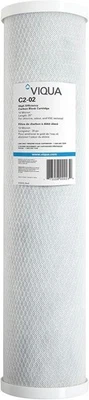 Filtro de agua de carbono de coco VIQUA C2-02 para toda la casa 20 X 4,5 pulgadas 10 micras para Foto 1 de 3