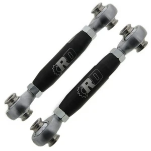 Sway Bar Links for Polaris RZR XP 4 1000 2018 - 2025 Front Black by Race-Driven - Picture 1 of 2