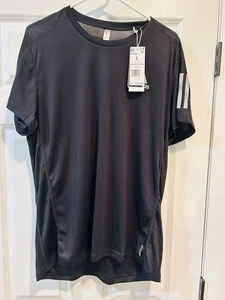 Adidas Herren Aeroready Own The Run Laufen Training T-Shirt schwarz Large neu mit Etikett - Bild 1 von 8