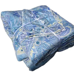 Ralph Lauren Blue Jamaica Paisley FULL/QUEEN Comforter w/ 2 Standard Size Shames - Picture 1 of 6