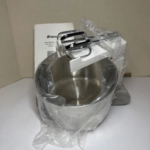 Bravetti EP545XX White Stand Mixer with Stainless Steel Bowl & Two Beaters-READ - Picture 1 of 6