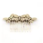 Women Hairclips Elegant Flowers Hair Combs Claw Hair Hairpin Comb Pin