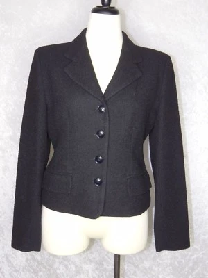 Zara Blazer 黑色 8 码羊毛混纺 — 第 1/4 张图片