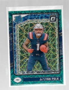 Ja'Lynn Polk 2024 Donruss Optic Green Laser Prizm Rc Rated Rookie card #240 - Picture 1 of 1