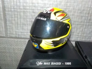 Max Biaggi - Modelo Cascos Moto - ESCALA 1/5 Moto GP + Vitrina - Imagen 1 de 1