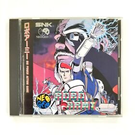 SNK NGCD NEO GEO CD ROBO ARMY  JPN IMPORT GOOD CONDITION