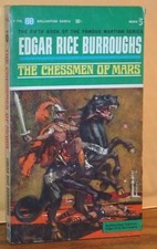 EDGAR RICE BURROUGHS The Chessmen Of Mars MARTIAN TALES#5 Bob Abbett 1st F-776