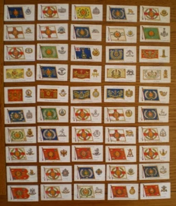 Set Players Regimental Colours & Cap Badges 1907 cigarette cards VG condition - Picture 1 of 1