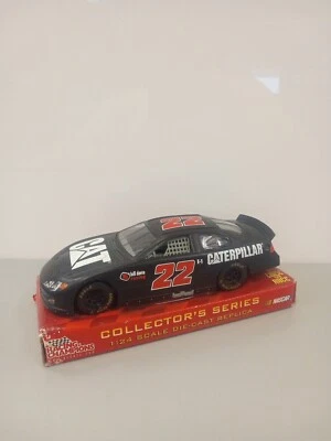 Racing Champions 2003 NASCAR Black #22 Ward Burton Caterpillar 1/24 Diecast Car - Image 1 of 4