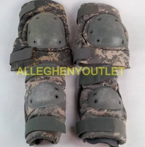 Almohadillas tácticas de rodilla y codo del ejército de los Estados Unidos Bijans/Alta PE, ACU, MEDIANAS, en muy buen estado - Imagen 1 de 10
