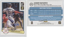2016 Panini Donruss 1982 Design Press Proof Gold /49 Xander Bogaerts #D82-26