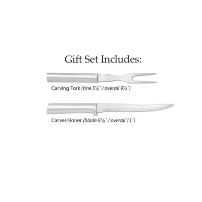 Cuchillo y tenedor para tallar cubiertos Rada combo oferta L/R cocina hecha a mano en EE. UU. 2 piezas NUEVO Foto 1 de 2