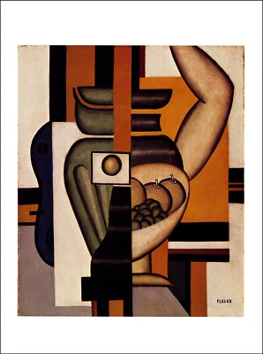 Pintura de bellas artes Fernand Leger 1976 impresión vintage naturaleza muerta con brazo 1927 Foto 1 de 3