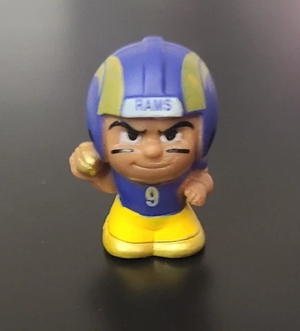 TEENYMATES NFL SERIES X GOLD 1" MATTHEW STAFFORD #8 ST. LOUIS RAMS FIGURE Cover