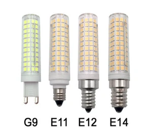 G9/E11/E12/E14 LED Light Bulb 10W SMD Ceramics Light Equivalent 100W Dimmable - Picture 1 of 14