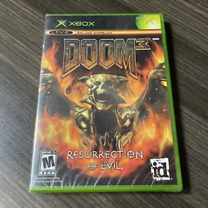Doom 3: Resurrection of Evil XBOX Original Brand New + Factory Sealed - Picture 1 of 6