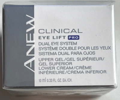 Sistema doble ojo Avon Anew Clinical Eye Lift Pro 0,6 oz SELLADO Foto 1 de 2