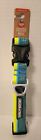 Arcadia Trail Dog Collar Yellow Green Paracord Rope Collar D Ring Large