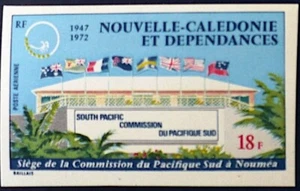 NOUVELLE CALEDONIE Yvert PA N°128 non dentelé (imperf) ** MNH - Imagen 1 de 1