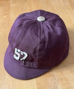 Vintage 1950s College University NJ PA Felt Alumni Hat Cap Distressed Size 7 1/8 - Picture 1 of 9