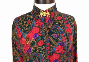VICTORIA SECRET ETIQUETA DORADA SEDA Lencería Camisa de Noche Vestido para Dormir Floral S ¡EXCELENTE ESTADO! * - Imagen 1 de 10
