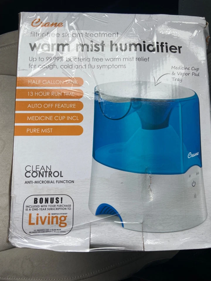 Humidificador de niebla caliente grúa - blanco  Foto 1 de 1