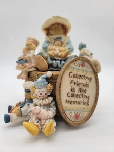 San Fran Music Box Co "Collecting Friends Is Like Collecting Memories" Heart Tug - Picture 1 of 13