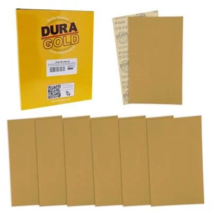 5" x 2.75" Sandpaper Sheets, 1000 Grit - 40 Hook & Loop Sheets - Palm Sanders - Picture 1 of 5