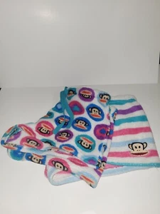 Vintage Y2k Paul Frank Julius Monkey Fleece Shorts Boxer Pajama Lot Of 2 Large - Picture 1 of 10